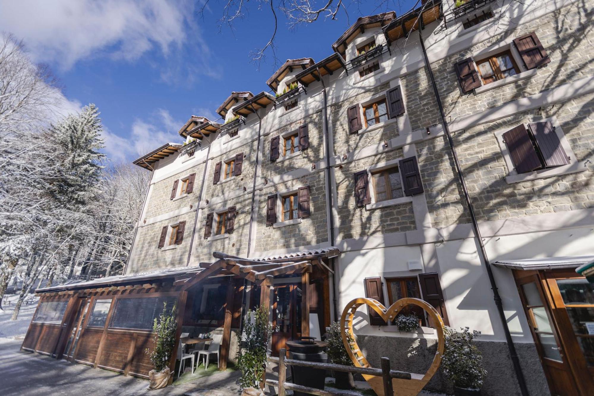 Granduca Mountain Wellness Apartments Campigna Eksteriør bilde